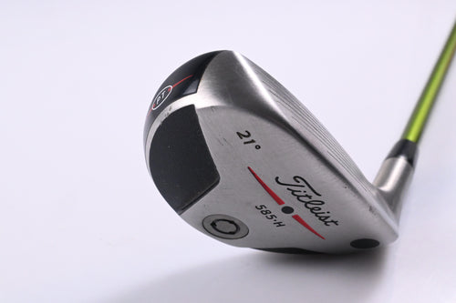 Titleist 585.H #3 Hybrid / 21 Degree / Regular Flex Aldila NV Green 85 Shaft