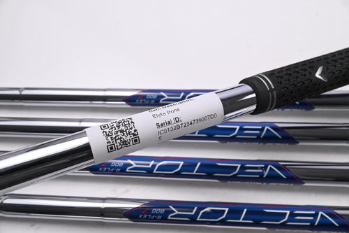 Callaway Elyte Irons / 5-PW+SW / Regular Flex Vector 80 Shafts