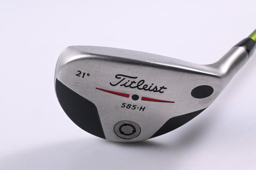 Titleist 585.H #3 Hybrid / 21 Degree / Regular Flex Aldila NV Green 85 Shaft