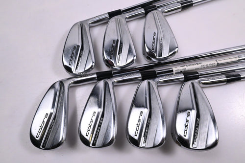 Cobra Forged Tec 2022 Irons / 4-PW / Stiff Flex KBS $-Taper Lite Shafts
