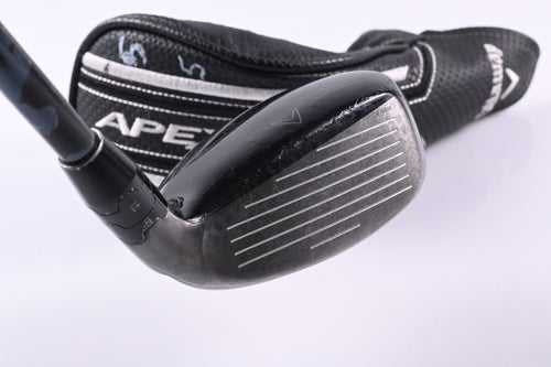 Left Hand Callaway Apex UW #5 Hybrid / 24 Degree / Regular Flex UST Recoil Dart 65 Shaft