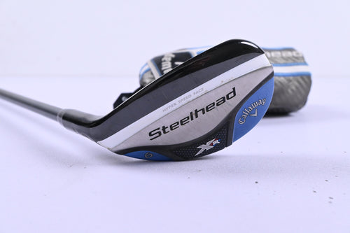 Left Hand Callaway Steelhead XR #6 Hybrid / 28 Degree / Ladies Flex Ozik 50