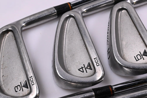 Titleist DCI Black Irons / 3-PW / Regular Flex Titleist Tri Spec Shafts