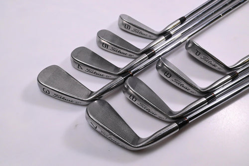 Titleist DCI Black Irons / 3-PW / Regular Flex Titleist Tri Spec Shafts