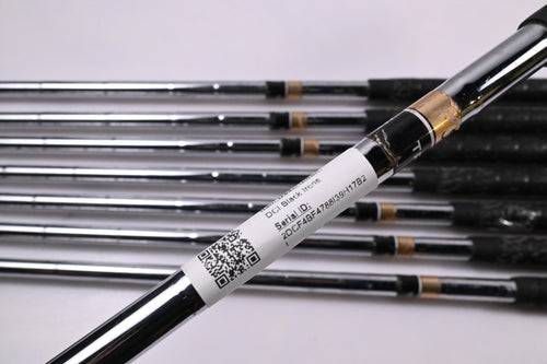 Titleist DCI Black Irons / 3-PW / Regular Flex Titleist Tri Spec Shafts