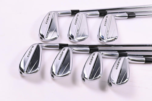 Cobra 2025 King Tec Irons / 5-PW+GW / Regular Flex KBS MAX 85 Shafts