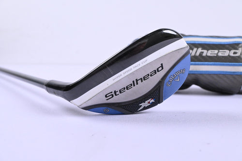 Left Hand Callaway Steelhead XR #5 Hybrid / 25 Degree / Ladies Flex Ozik F15 50