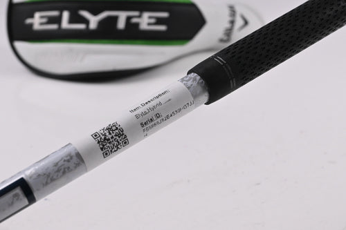 Callaway Elyte #4 Hybrid / 22 Degree / Stiff Flex Denali Charcoal 70 Shaft