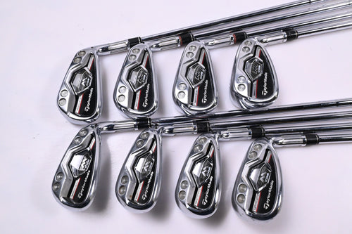 Taylormade M CGB Irons / 5-PW+AW+SW / Stiff Flex N.S.PRO 840 Shafts