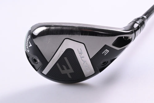 Callaway Elyte #3 Hybrid / 19 Degree / Stiff Flex Denali Charcoal 70 Shaft