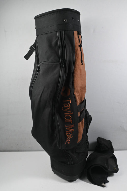 Taylormade Pencil Bag / 4-Way Divider / Black & Brown