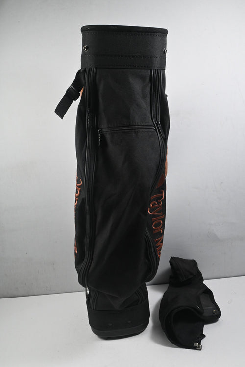 Taylormade Pencil Bag / 4-Way Divider / Black & Brown