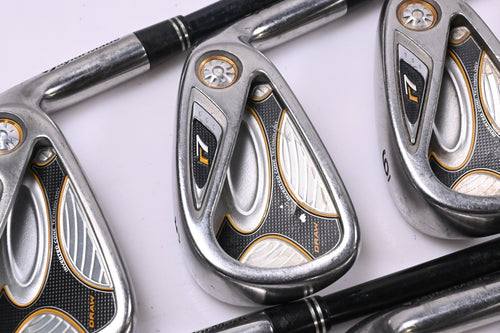 Taylormade R7 Draw Irons / 4-PW+SW / Regular Flex Reax 55 Shafts