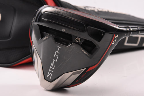 Taylormade Stealth Plus Driver / 10.5 Degree / Stiff Flex Hzrdus Smoke RDX Red