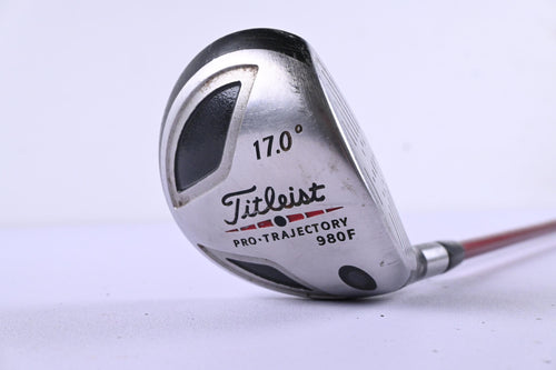 Titleist 980 F #4 Wood / 17 Degree / Stiff Flex Grafalloy ProLite Shaft
