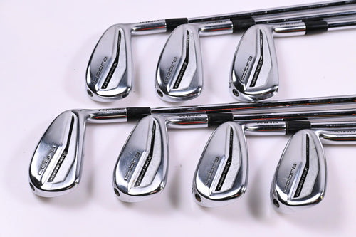 Cobra Forged Tec X 2022 Irons / 4-PW / Stiff Flex KBS Tour Lite Shafts