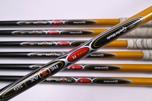 Taylormade R7 Draw Irons / 4-PW+SW / Regular Flex Reax 55 Shafts