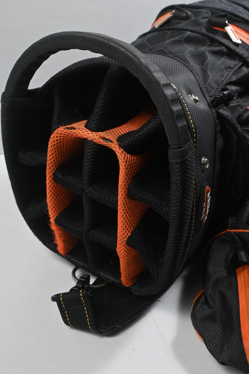 Lynx CCW:95 Cart Bag / 14-Way Divider / Black & Orange