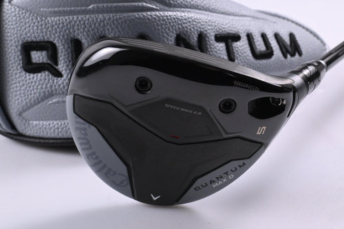 Callaway Quantum Max D #5 Wood / 18 Degree / Stiff Flex Denali Frost Silver 60 Shaft