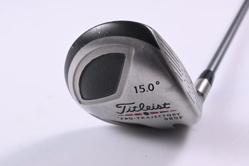 Titleist 980 F #3 Wood / 15 Degree / Regular Flex Titleist 4375 Shaft