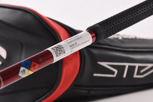 Taylormade Stealth Plus Driver / 10.5 Degree / Stiff Flex Hzrdus Smoke RDX Red