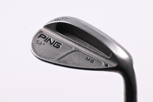 Ping M/B Lob Wedge / 58 Degree / Black Dot / Wedge Flex Steel Shaft