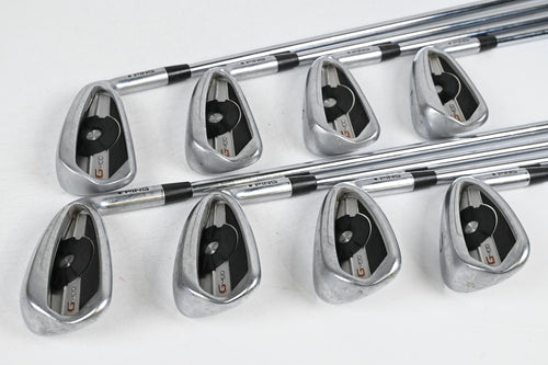 Ping G400 Irons / 4-PW+GW / Black Dot / Regular Flex Ping AWT 2.0 Shafts
