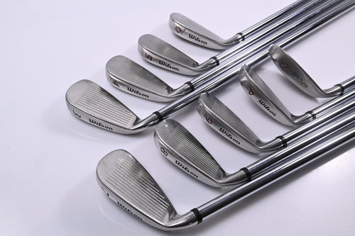 Wilson Deep Red Irons / 3-PW+SW / Regular Flex Wilson Fluid Free Shafts