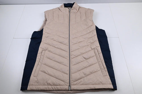Callaway Weather Series Gillet / UK Size Medium / Beige, Navy