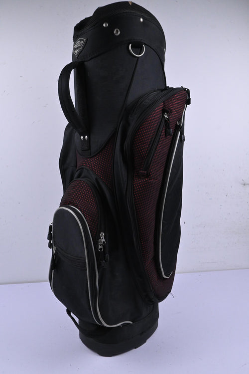 Williams Golf Cart Bag / 13-Way Divider / Black & Red