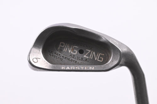 Ping Zing #6 Iron / 30.5 Degree / Black Dot / Stiff Flex Ping KT-M Shaft
