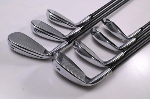 Taylormade Qi Max HL Irons / 6-PW+GW+SW / Senior Flex KBS Reax 50 Shafts