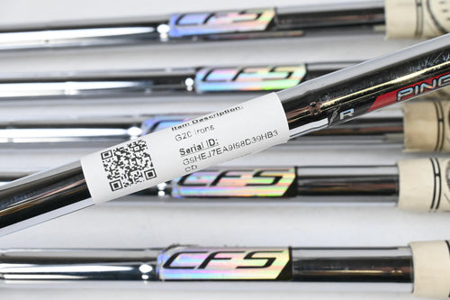 Ping G20 Irons / 5-PW / White Dot / Regular Flex Ping CFS Shafts