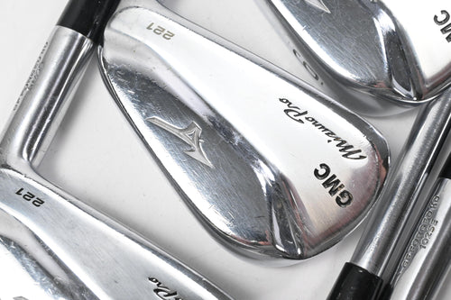 Mizuno Pro 221 Irons / 4-PW / Stiff Flex Project X LS 120 Steel Shafts