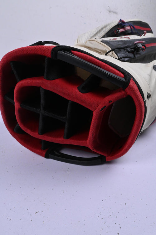 Callaway Cart Bag / 14 Way-Divider / White, Black & Red