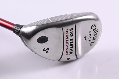 Left Hand Callaway Heavenwood #3 Hybrid / 20 Degree / Regular Flex Callaway 75