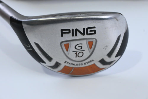 Left Hand Ping G10 #3 Hybrid / 21 Degree / Regular Flex Ping TFC 129