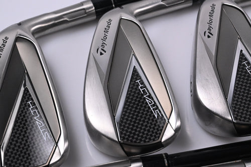 Taylormade Stealth Irons / 4-PW+GW / Stiff Flex Fujikura Ventus Red 7 Shaft