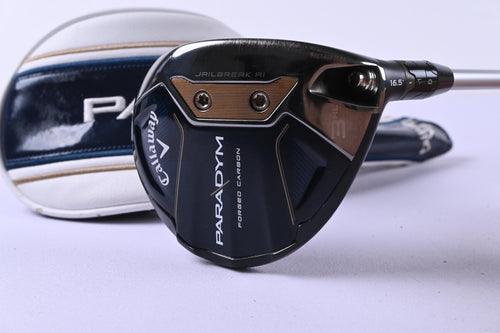 Callaway Paradym #3 Wood / 16.5 Degree / Senior Flex Aldila Ascent 40 Shaft