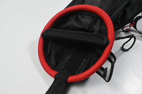 Titleist Pencil Bag / 2-Way Divider / Black, White & Red