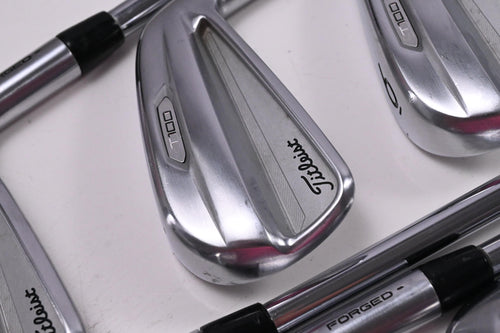 Titleist T100 2021 Irons / 4-PW / Stiff Flex AMT Tour White S300 Shafts