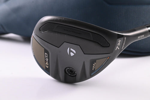 TaylorMade Qi4D Max Lite #7 Hybrid / 34 Degree / Senior Flex Reax 45 Shaft