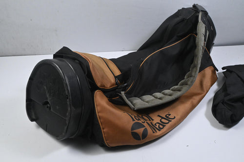 Taylormade Pencil Bag / 4-Way Divider / Black & Brown