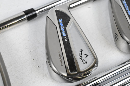 Callaway Paradym Ai Smoke Irons / 4-PW / Regular Flex Elevate MPH 95 Shafts