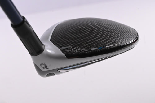 Taylormade SIM Max #3 Wood / 15 Degree / Stiff Flex Ventus Blue 6 Shaft