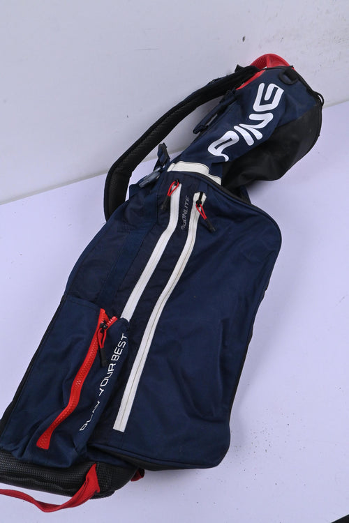 Ping Moonlite Pencil Bag / 4-Way Divider / Blue & Black