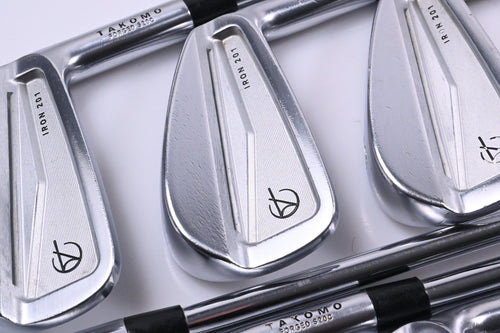Takomo 201 Irons / 4-PW / Stiff Flex KBS Tour Lite Shaft