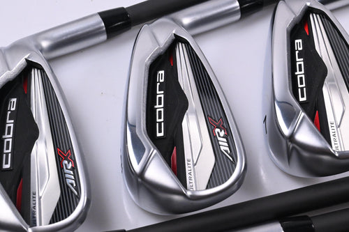 Cobra Air-X Irons / 5-PW+SW / Senior Flex Cobra UltraLite 45 Shafts