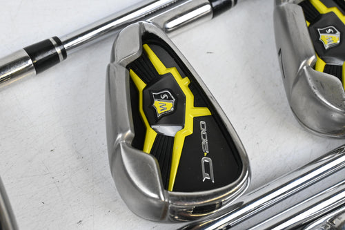 Wilson D200 Irons / 5-PW+SW / Uniflex Wilson D-200 Shafts