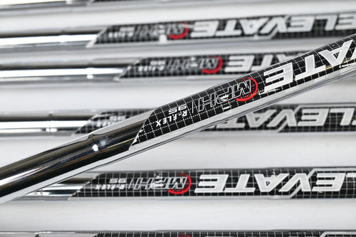 Tour Edge E722 Irons / 5-PW+SW / Regular Flex Elevate MPH 95 Shafts